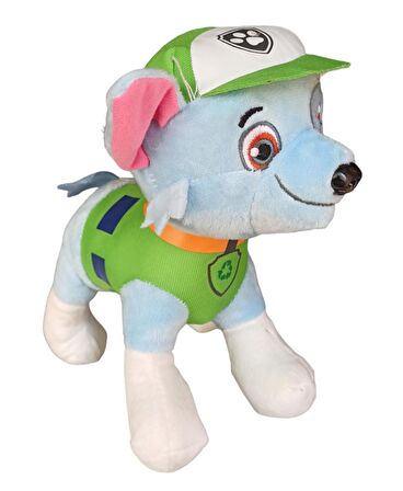 Paw Patrol Peluş Rocky Paw Patrol Karakterlerinden Oyuncak Peluş Rocky 22cm.
