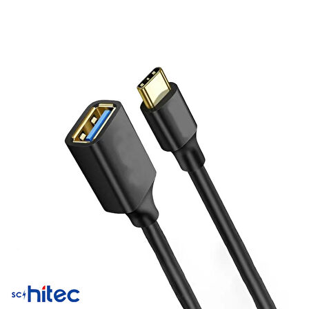 Global Type-C to UsbA 3.0 OTG Dönüştürücü Adaptör 20cm WNE1141