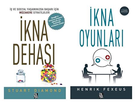 İkna Dehası + İkna Oyunları Set 2 Kitap