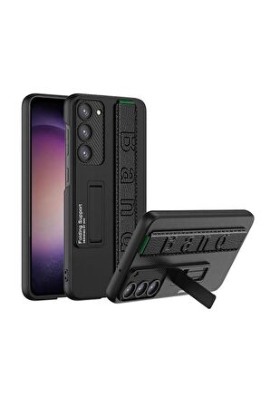 Galaxy S23 Kılıf Standlı El Tutacaklı Zore Band Kapak