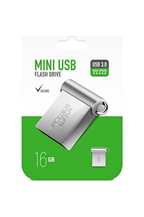 Powerway 16 Gb Usb 3.0 Metal Mini Usb Flash Bellek