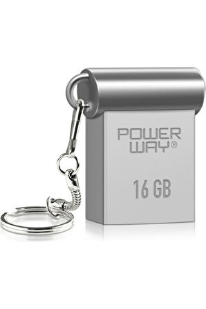 Powerway 16 Gb Usb 3.0 Metal Mini Usb Flash Bellek