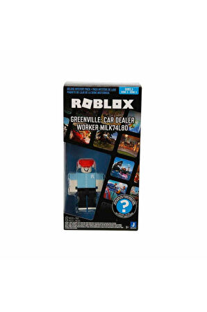 Roblox Delüks Sürpriz Paket RBL55210 Greenville Car Dealer Worker Milk74l80