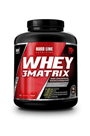 Hardline Whey 3Matrix 2300 Gr - KURABİYE