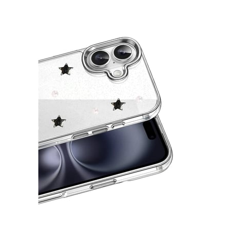 Apple iPhone 16 Fiyonk Desenli Kapak - Desen 7