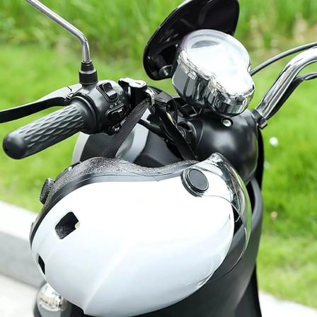 Motosiklet Bisiklet Scooter Universal Kilit Aksesuar Poşet Tutacağı Metal Gidon Bağlantılı