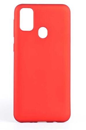 Galaxy M21 Kılıf Kamera Çıkıntılı Soft Silikon