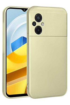Xiaomi Poco M5 Kılıf Kamera Çıkıntılı Soft Silikon