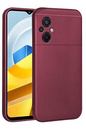 Xiaomi Poco M5 Kılıf Kamera Çıkıntılı Soft Silikon