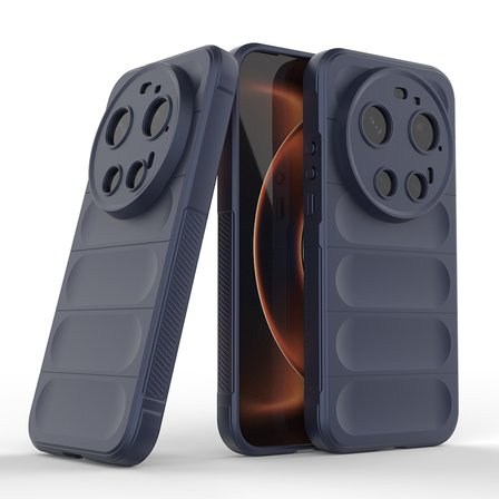 Xiaomi 17 Ultra Kılıf Esnek TPU Oyuklu Arka Yüzey Tasarımlı Etnik Silikon Kapak