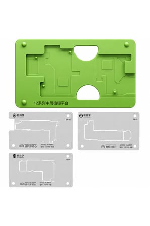 ZX-01 Orta Katman BGA Lehimleme Platformu | iPhone X - 14 Serisi
