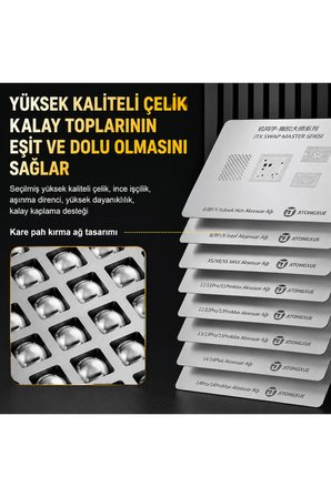 iPhone 8 - 15 Pro Max Uyumlu Anakart Birleştirme Kalıp Seti
