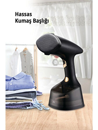 Kiwi Ksı-670N 1800W Portatif Buharlı Kırışıklık Giderici - Paslanmaz Çelik Buhar Çıkışı