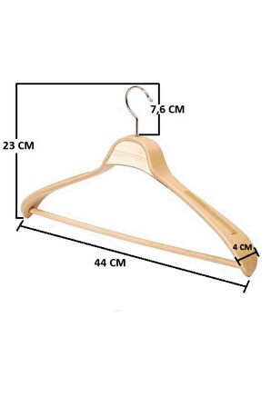 10 Adet Yüksek Kalite 48 Cm Ahşap Askı Ceket Askısı Takım Elbise Askısı Ahşap Elbise Askısı