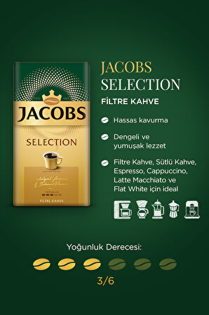 Selection Filtre Kahve 250 Gr X 12 Adet