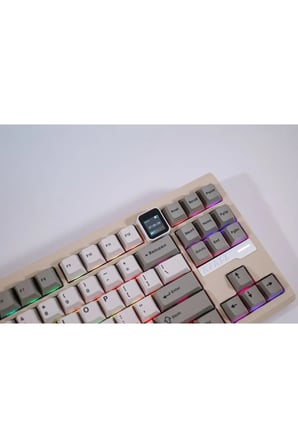 QS87 Max 3 Modlu Bağlantı, Alüminyum Alaşım, 87 Tuş, TFT Ekranlı, 8000 mAh, Custom Mekanik Klavye