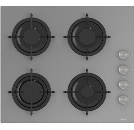 Ferre Fryart Steam Gri Set ( D102 Gri Davlumbaz -CS208 Gri Ocak- XE64CPR Fryart Steam Gri Fırın)