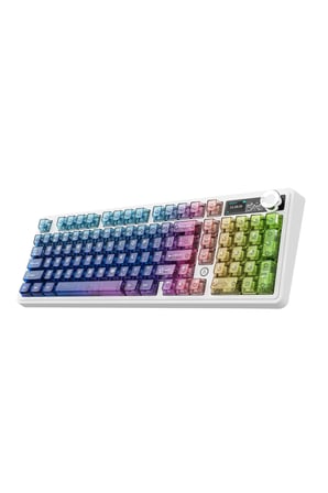 Ak980V2 Pro 8000 Hz Kablosuz Mekanik Oyun Klavyesi-TFT Ekranlı-Rapid Trigger