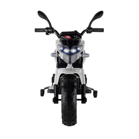 447 Motocross Akülü Motosiklet Beyaz