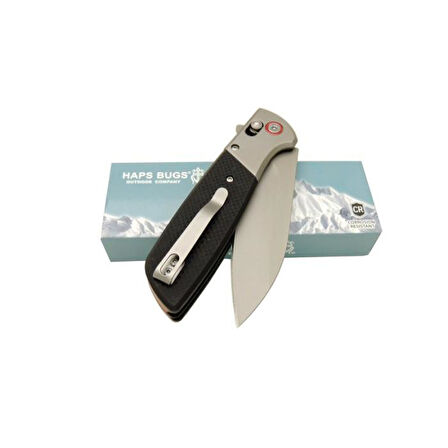 Haps Bugs Fosforlu Avcı Çakısı Sırttan Kilitli