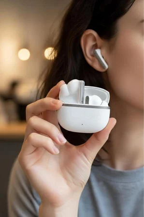 Bluetooth Kulaklık Kulak İçi Aktif Gürültü Engelleme Kablosuz Kulaklık BT 5.4 TB11