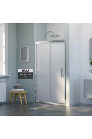İmaj Banyo Mode İce A-7 İki Duvar Arası 1 Sabit 1 Sürgü Duşakabin