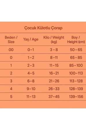 Kız Çocuk Mevsimlik 80 Den Knit Ted Desenli Pembe Külotlu Çorap ( Back To School )