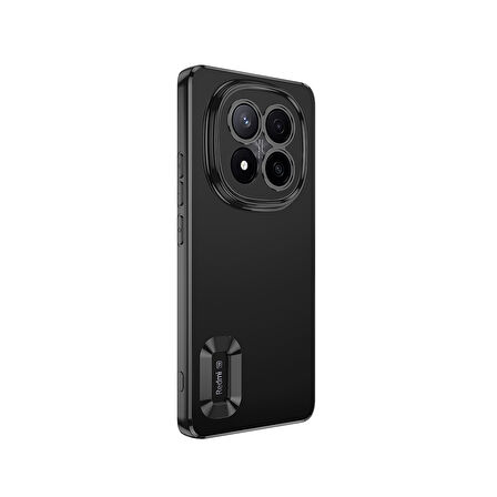 Redmi Note 14 Pro Plus Kılıf Köşeleri Renkli Şeffaf Kamera Korumalı Silikon Luxury Kapak