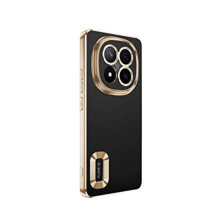 Redmi Note 14 Pro Plus Kılıf Köşeleri Renkli Şeffaf Kamera Korumalı Silikon Luxury Kapak