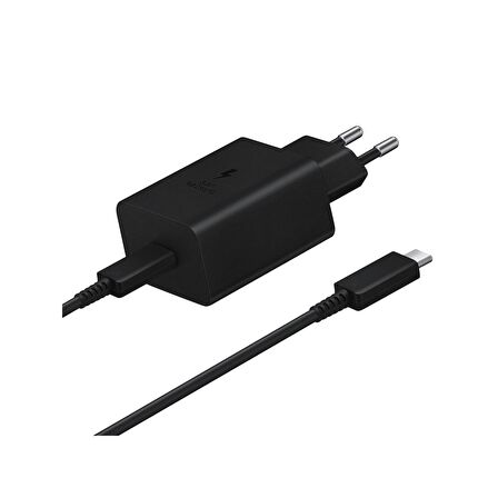 Global 45W Süper Hızlı Şarj Aleti Type-C to Type-C 1metre Kablolu Siyah WNE1130