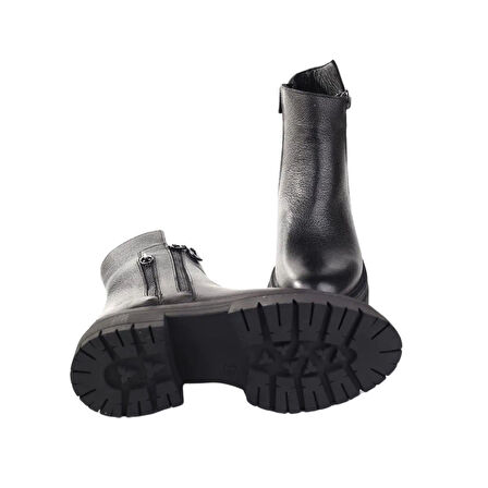 Castle Black 26255-1 Günlük Hakiki Deri Kadın Bot