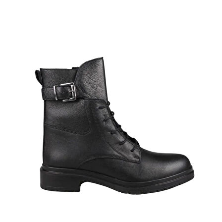 Castle Black 7211-1 Günlük Hakiki Deri Kadın Bot