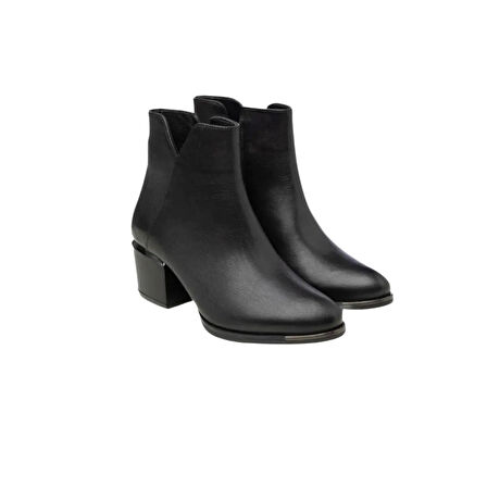 Castle Black 86607-1 Günlük Hakiki Deri Günlük Kadın Bot