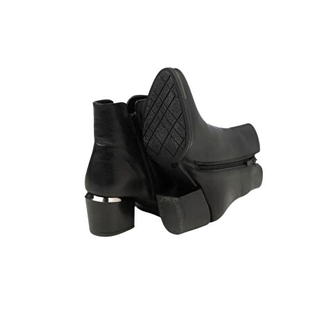 Castle Black 86607-1 Günlük Hakiki Deri Günlük Kadın Bot