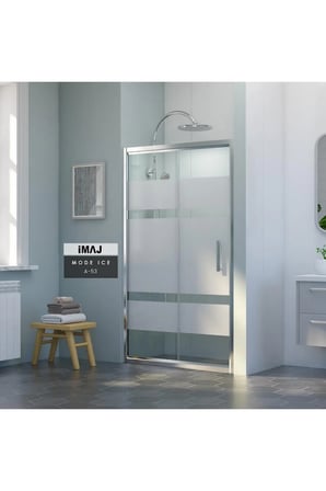İmaj Banyo Mode İce A-53 İki Duvar Arası 1 Sabit 1 Sürgü Duşakabin