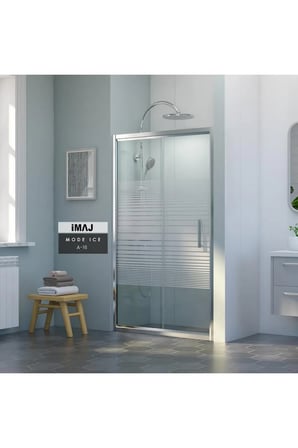 İmaj Banyo Mode İce A-16 İki Duvar Arası 1 Sabit 1 Sürgü Duşakabin