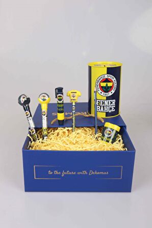 DEKOMUS GIFT BOX ÖZEL KUTULU  FENERBAHÇE JUMBO KIRTASİYE SETİ 