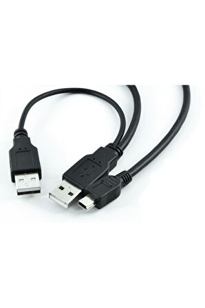 Pmr 5 Pin Mini Usb 2.0  Kablo 0.75 M 24AWG/2C