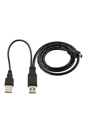 Pmr 5 Pin Mini Usb 2.0  Kablo 0.75 M 24AWG/2C