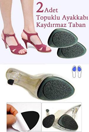 Topuklu Ayakkabı Altına Yapışan Kaydırmaz 2'li Ayakkabı Kardırmaz Bant [Neler Geldi Neler]