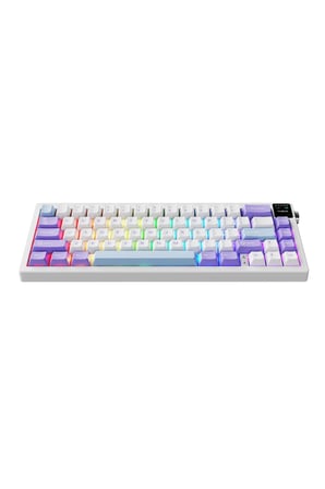 AK650 TFT Ekranlı 3 Modlu Oyuncu Klavyesi + 139 v2 MC Profesyonel Oyuncu Mouse Seti