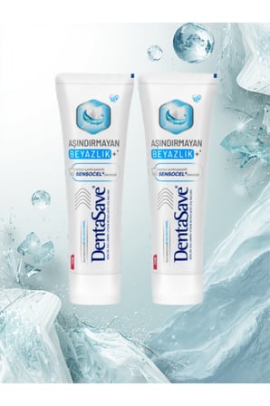 Aşındırmayan Beyazlık Diş Macunu 75 ml X 2 Adet