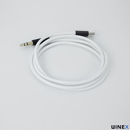 Global JH30 Type-C to 3.5mm Aux Ses Kablosu Beyaz