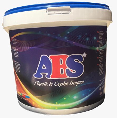 Abs Plastik Boya 15 lt İç Cephe Boyası Beyaz