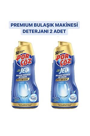 Porçöz Bulaşık Makinesi Deterjanı Premium 900 ml x 2 Adet