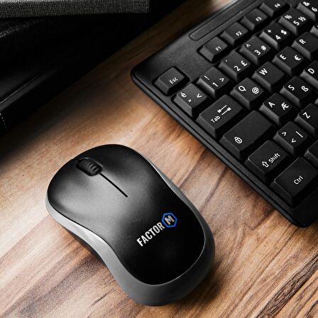 Global M1 Süper Sessiz Kompact Kablosuz Mouse Siyah WNE0032