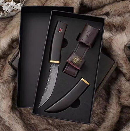 Damascus Av ve Kamp Bıçağı Nadir