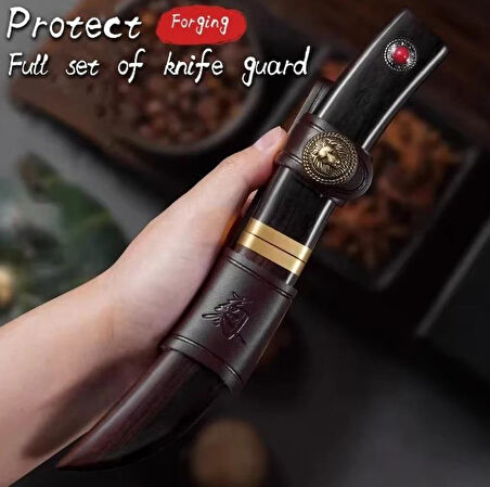 Damascus Av ve Kamp Bıçağı Nadir