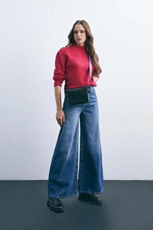 Mavi Wide Leg Oversized Fit Jeans