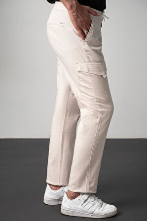 Jogger Taktik Pantolon Slim Fit Dar Kesim Normal Bel Kargo Cepli PNT2336
